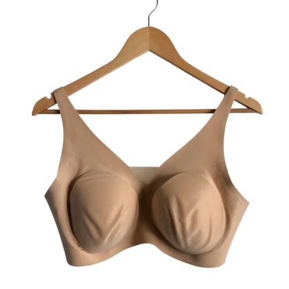 Knix Shadow Mesh Revolution Bra L++ Warm Sand NWOT - Picture 5 of 12